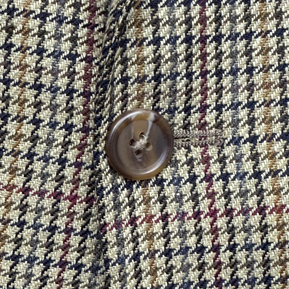 Vintage Ralph Lauren Polo University Club Blazer Mens 41T Wool Silk Jacket